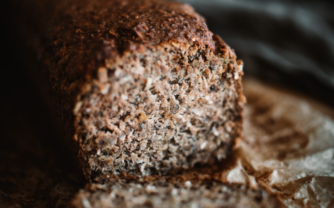 Växtbaserad och glutenfri banankaka